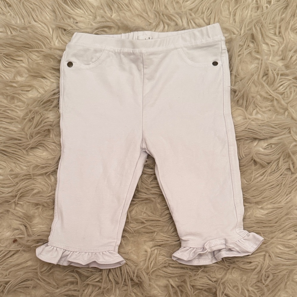 NWOT Mudpie White Pants Size 2T-3T
